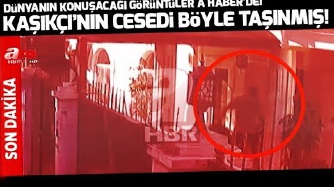 Kaşıkçı'nın cesedi böyle taşındı! İlk kez burada