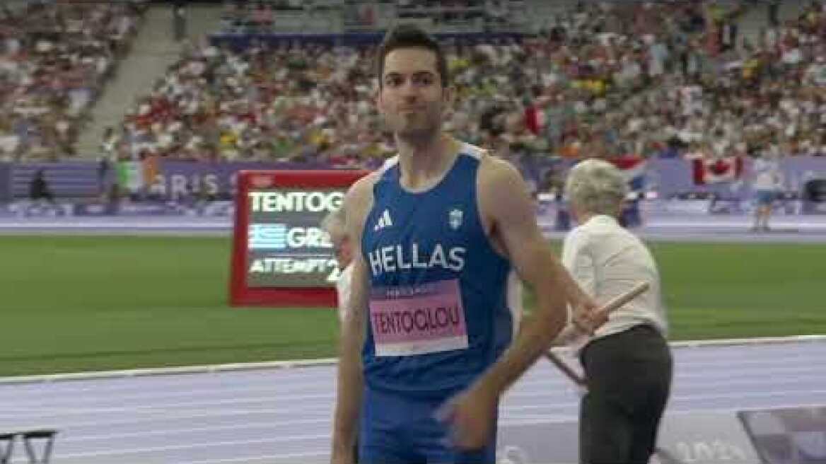 Μήκος (Α) | Βρίσκει την απάντηση ο Τεντόγλου | Περνάει πρώτος με άλμα στα 8.48μ! | 6/8/2024 | ΕΡΤ