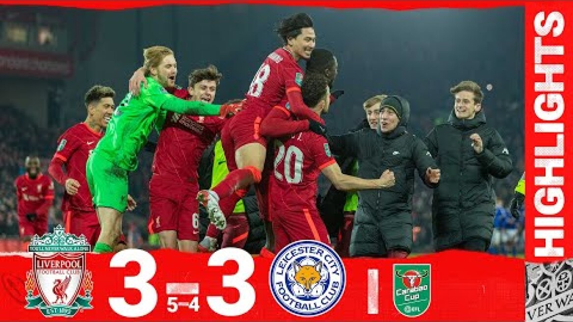 Highlights: Liverpool 3-3 Leicester | Late equaliser and penalty shootout puts Reds in semi final