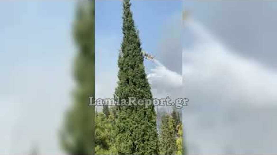 LamiaReport.gr: Τα pzl επιχειρούν μπροστά από το Κάστρο της Λαμίας