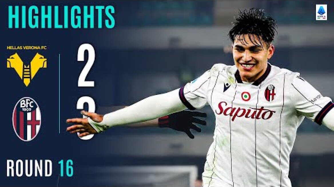 VERONA-BOLOGNA 2-3 | HIGHLIGHTS | Rossoblù Edge Five-Goal Thriller! | Serie A 2025/26