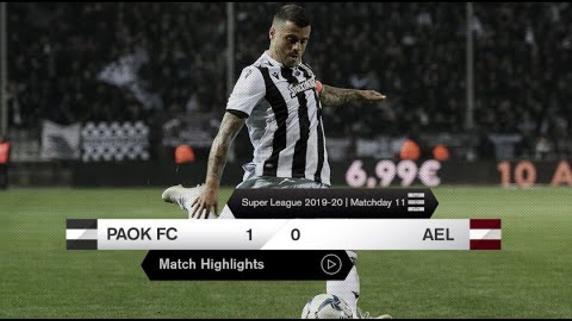 Τα στιγμιότυπα του ΠΑΟΚ-ΑΕΛ - PAOK TV