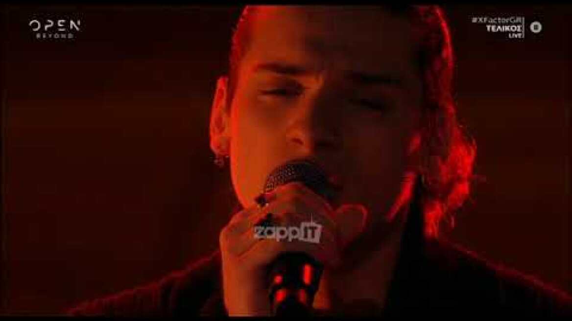 X Factor Τελικός: Δημήτρης Παπατσάκωνας - Take me to church