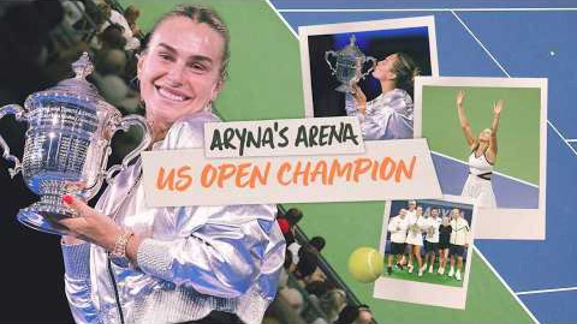 Aryna Sabalenka Back to Back at the US OPEN | Aryna's Arena