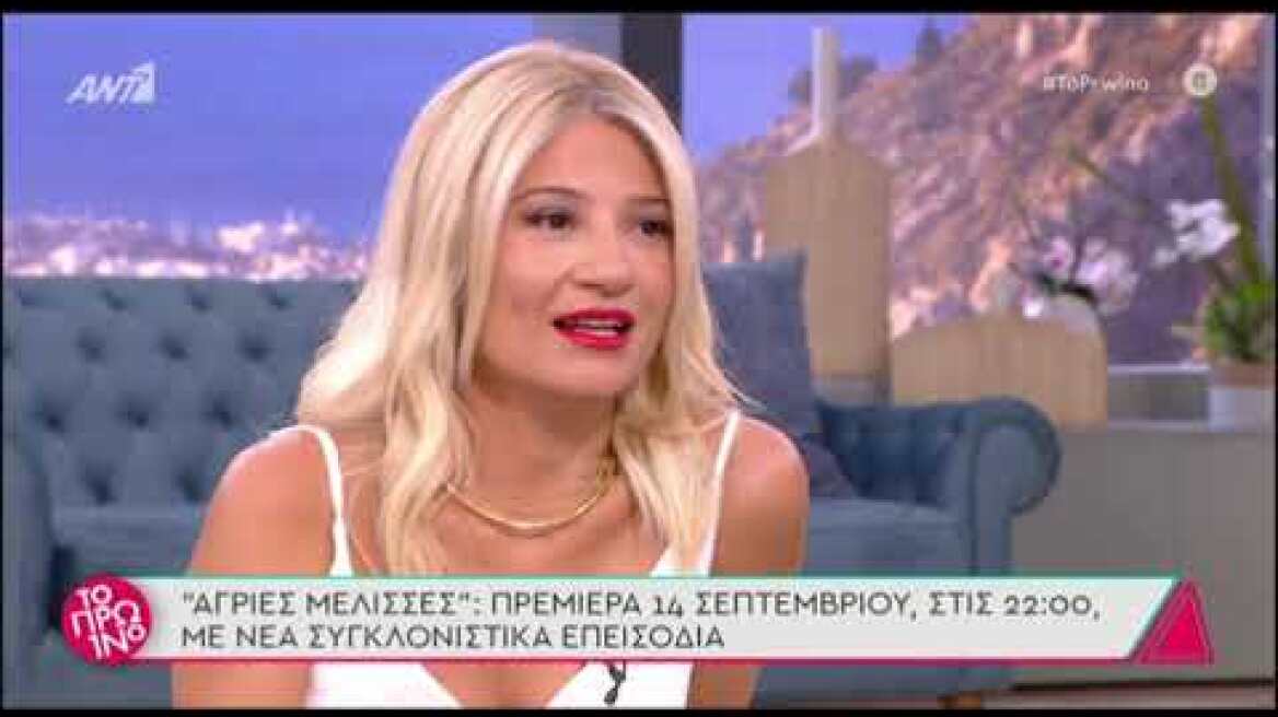 "Πάγωσε" η Κάτια Δανδουλάκη με τον Γιώργο Γεροντιδάκη στις Άγριες Μέλισσες