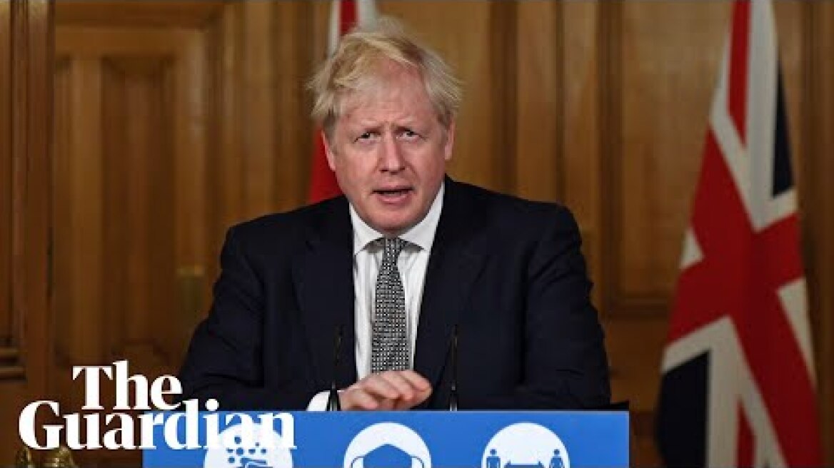 Boris Johnson announces new one-month lockdown for England