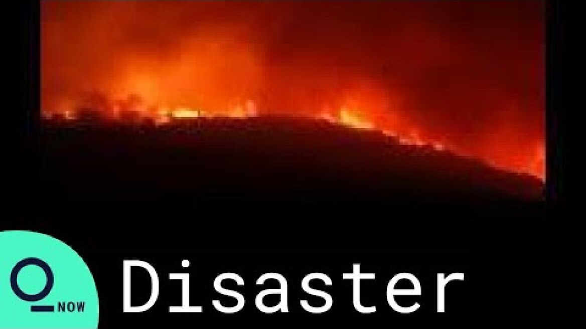 Fires Rage Across Italy's Sardinia Island