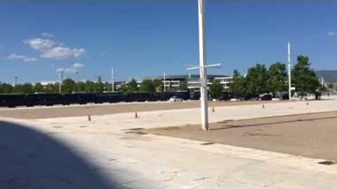 Τα πρώτα λεωφορεία από βορρά στο ΟΑΚΑ