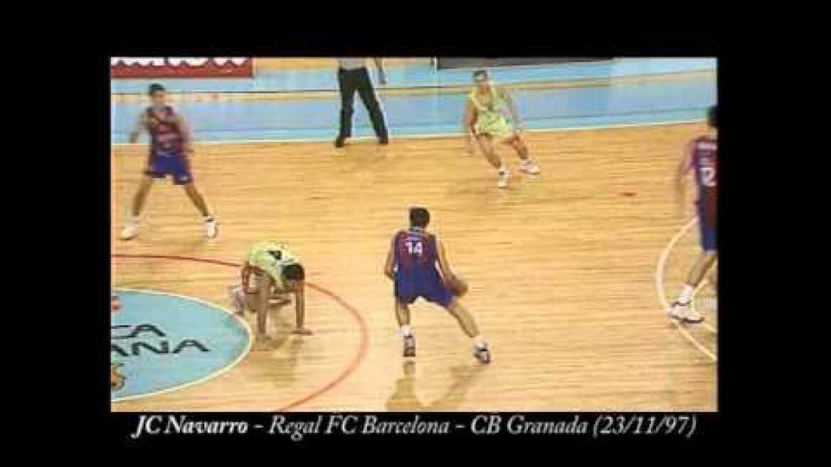 El debut de Juan Carlos Navarro con el Barça