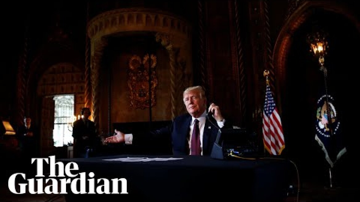 Donald Trump says he's thankful for himself at Thanksgiving