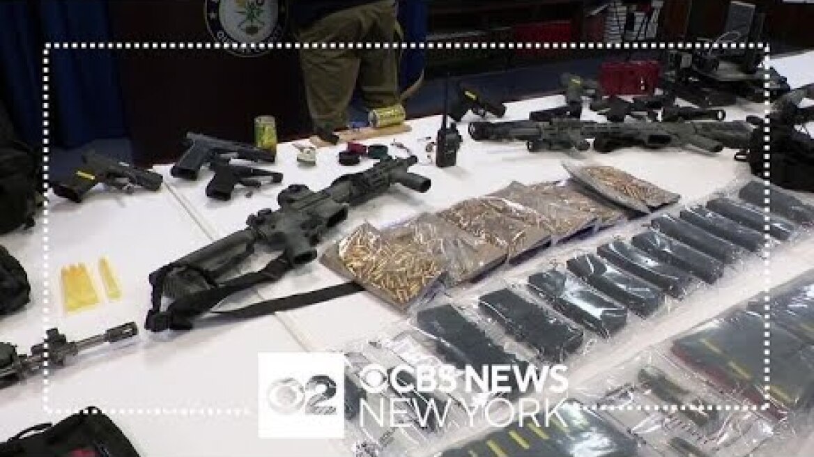 2 brothers in Queens found with homemade explosives, ghost guns, Queens DA says