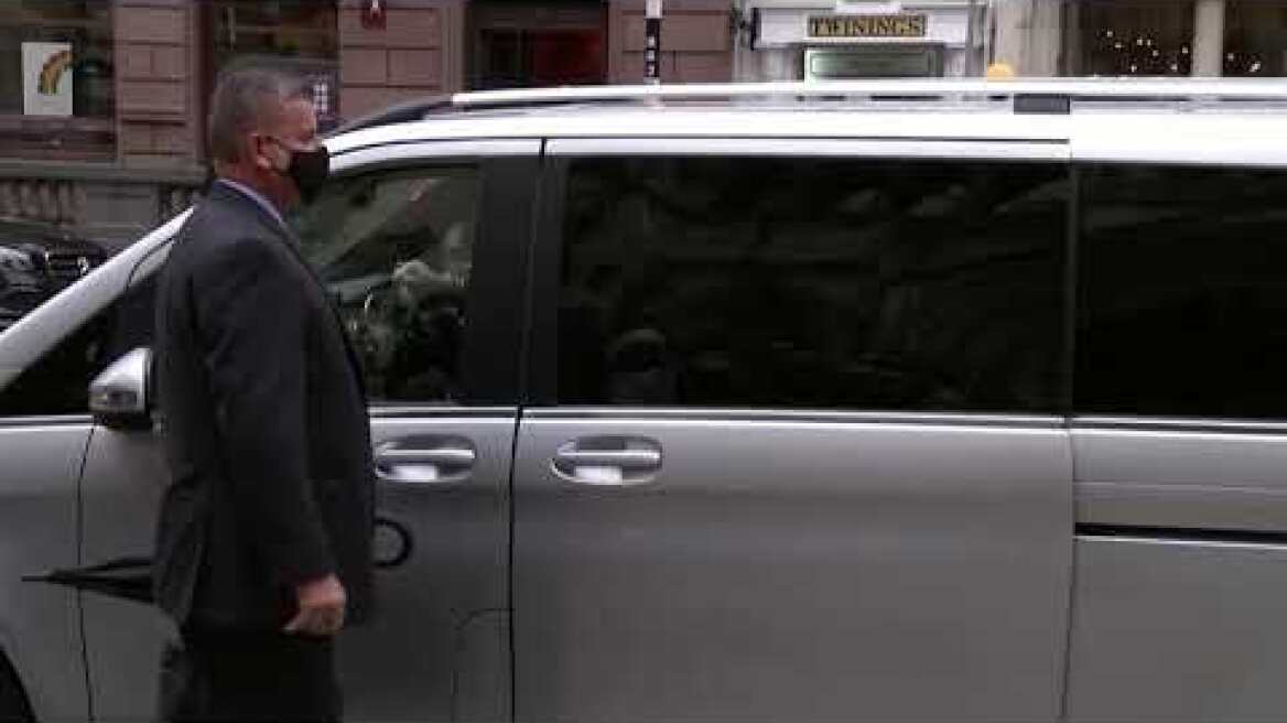 Actors Johnny Depp and Amber Heard arrive for third day in UK court