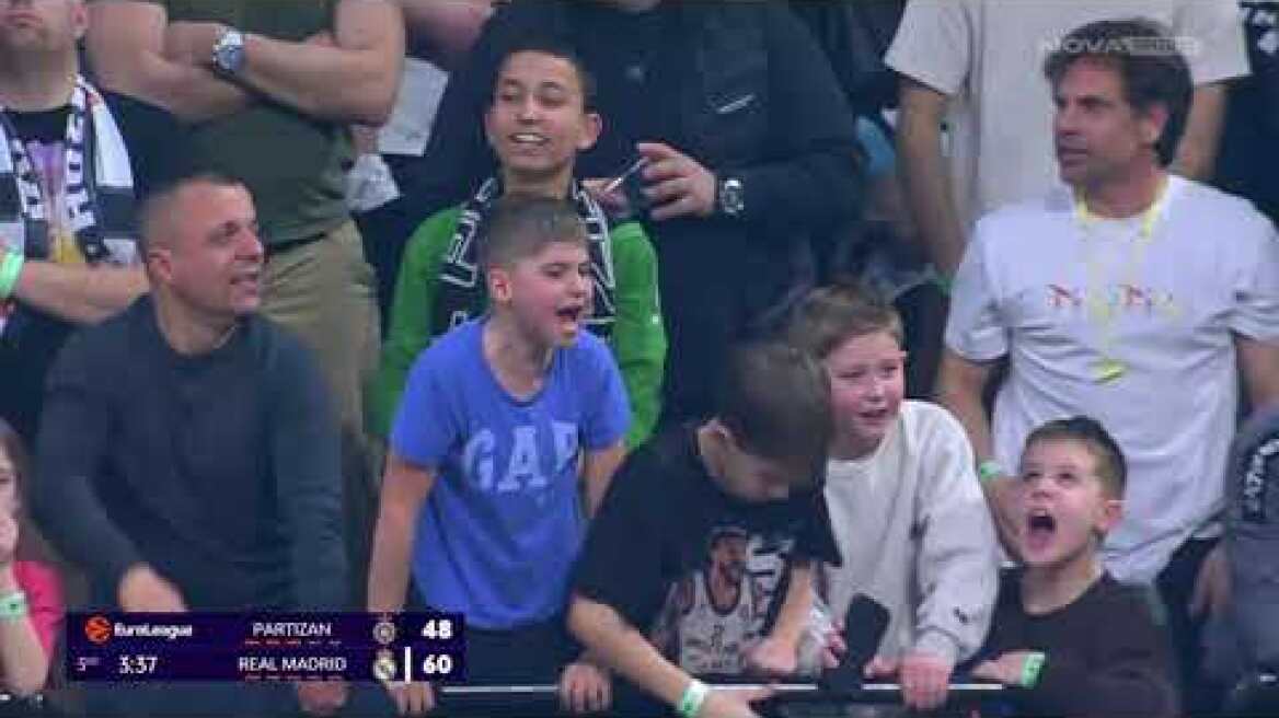 Παρτίζαν - Ρεάλ Μαδρίτης: 73-77 (MD 28, 13/02/2026)