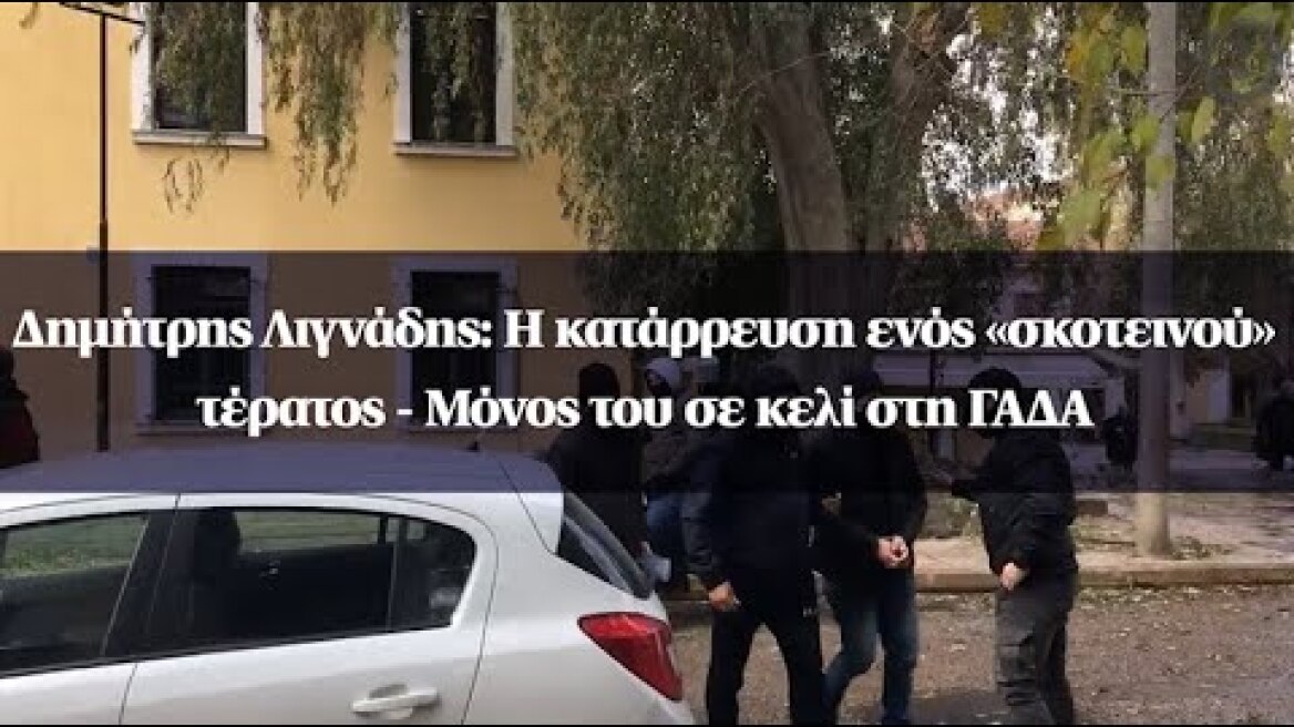 Δημήτρης Λιγνάδης: Η κατάρρευση ενός «σκοτεινού» τέρατος - Μόνος του σε κελί στη ΓΑΔΑ