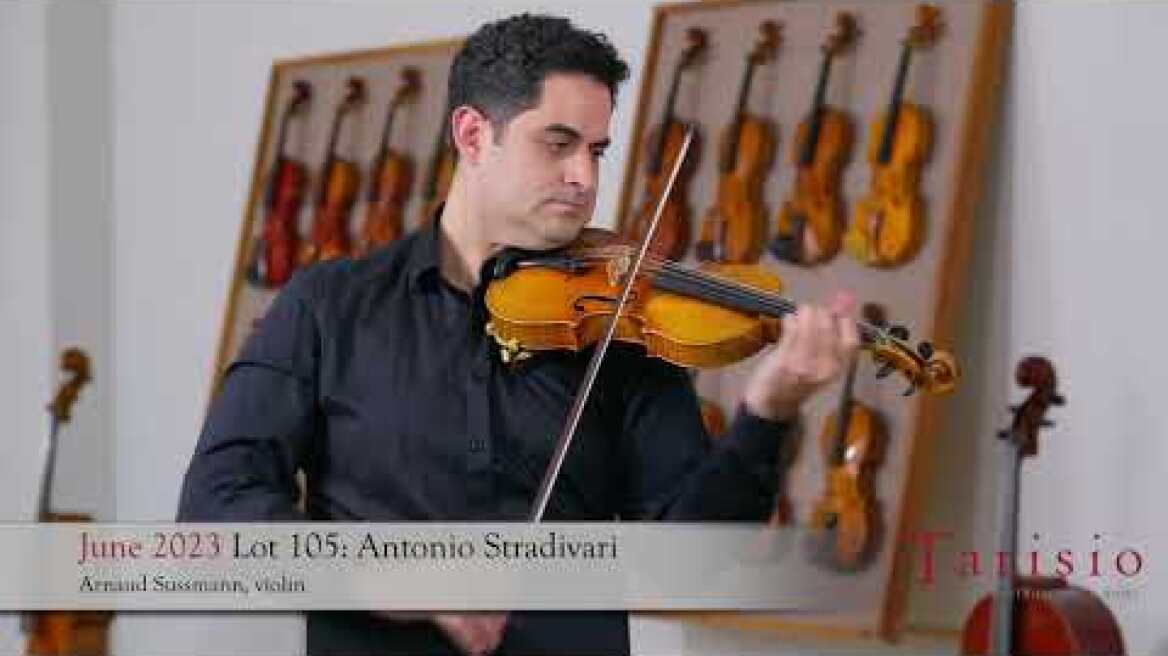 June 2023 Lot 105: Antonio Stradivari