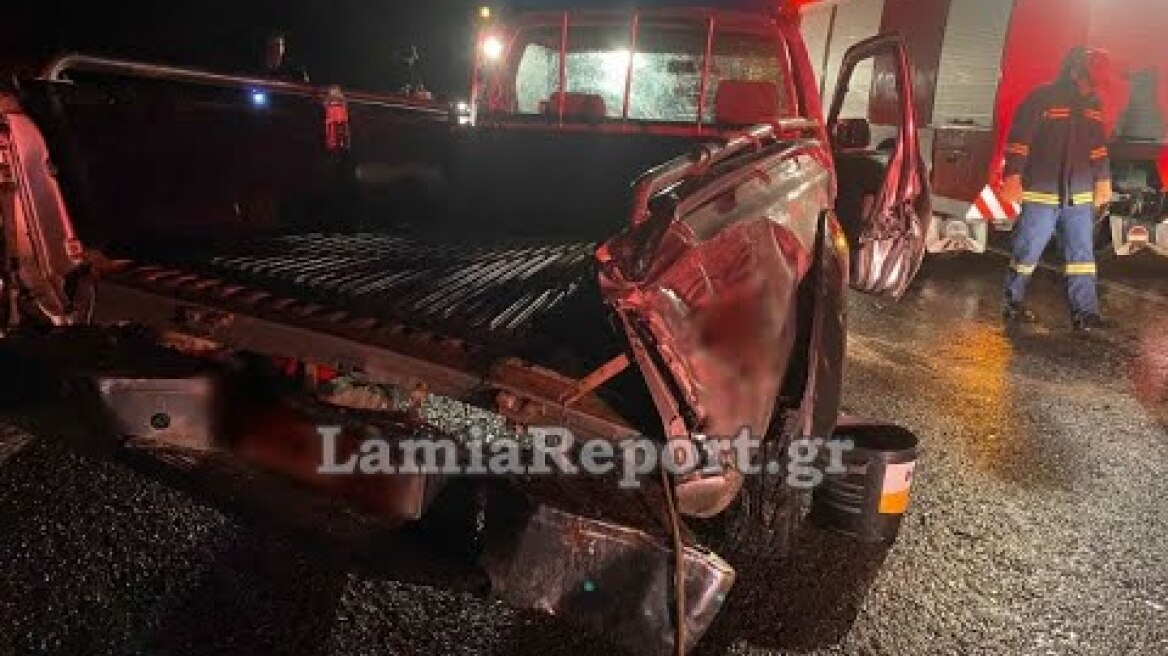 LamiaReport.gr: Τροχαίο στο δρόμο του Μπράλου