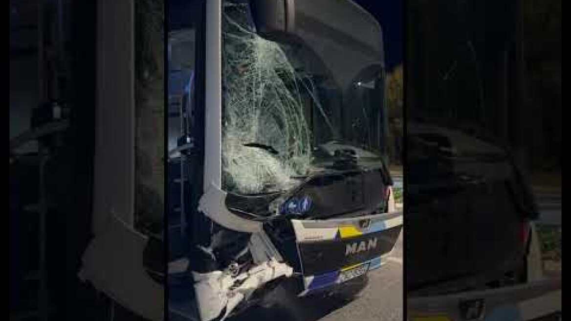 Ατύχημα στην Αθηνών - Κορίνθου