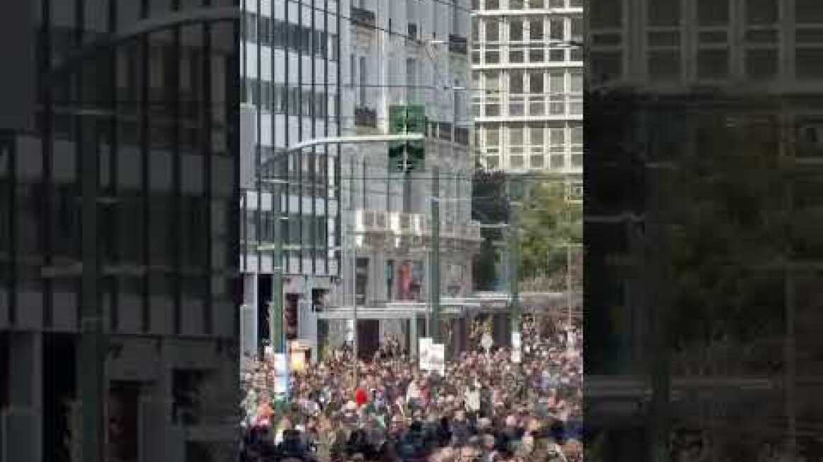 Τρία χρόνια μετά τα Τέμπη: Στο κέντρο της Αθήνας η κεντρική εκδήλωση (7)