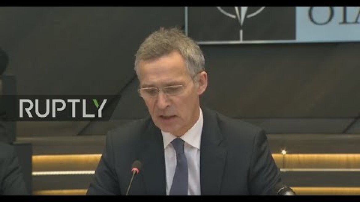 LIVE: Stoltenberg and Dimitrov give press statements after NATO protocol signing with Skopje