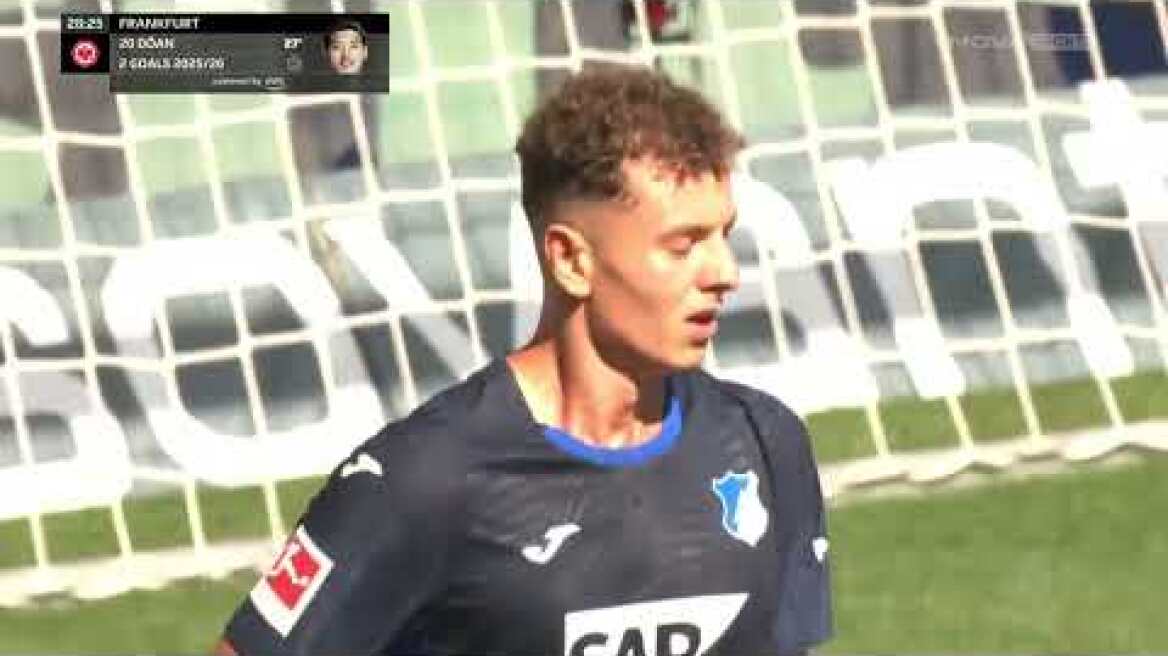 Χοφενχάιμ – Άιντραχτ Φρανκφούρτης: 1-3 (MD 2, 30/8/25)