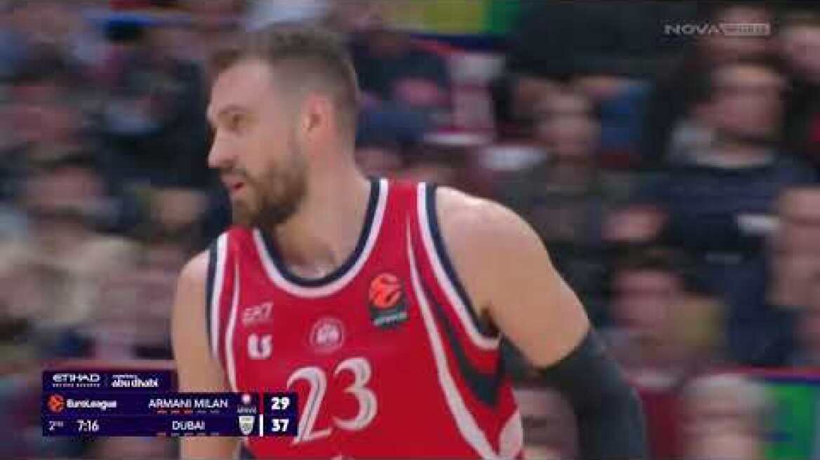 Αρμάνι Μιλάνο - Ντουμπάι BC: 97-101 (MD6, 15/10/2026)