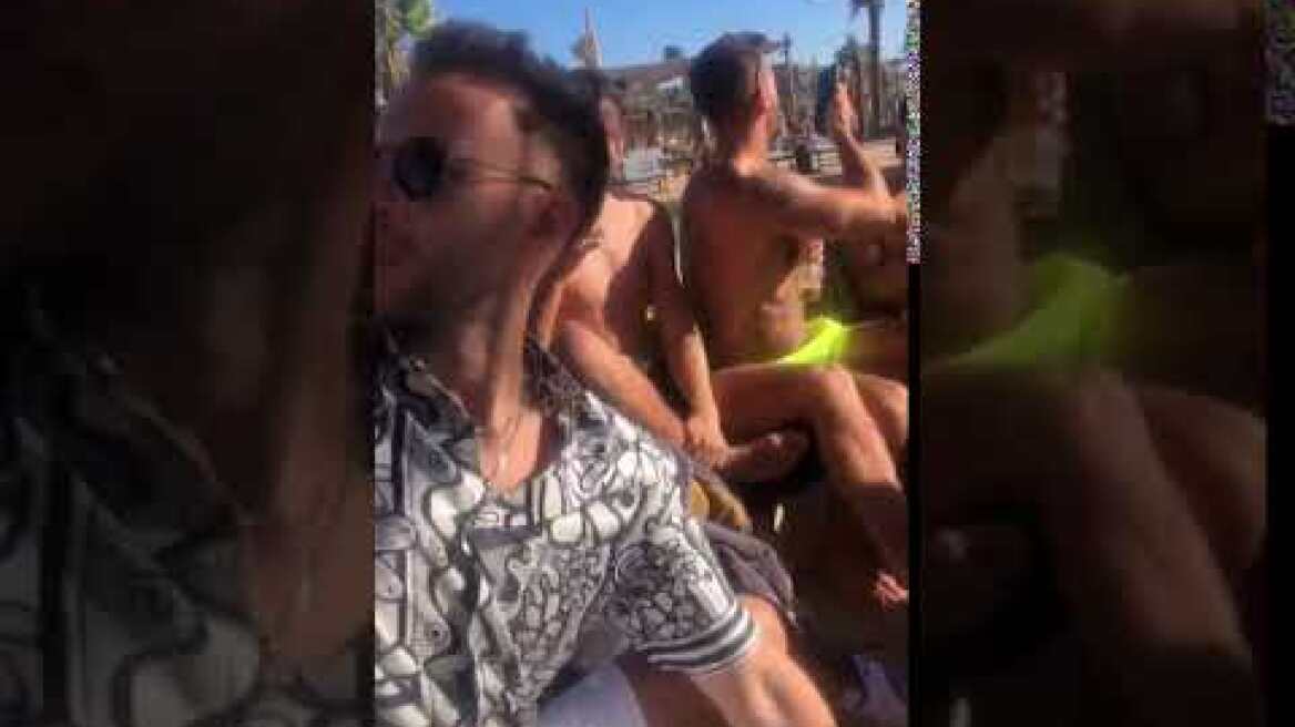 Ο Harry Maguire στη Μύκονο