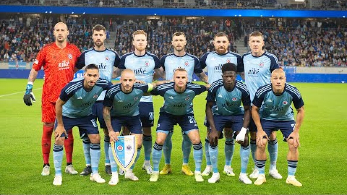 ZOSTRIH | ŠK Slovan Bratislava – HŠK Zrinjski Mostar 2:2