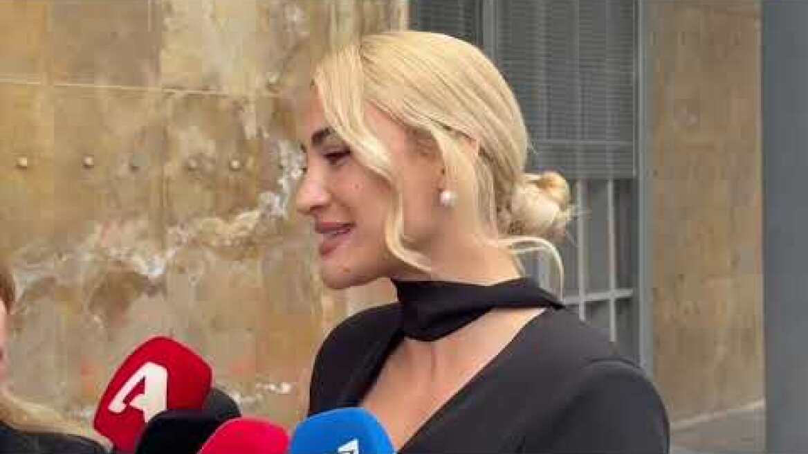 Η Ιωάννα Τούνη στο δικαστήριο