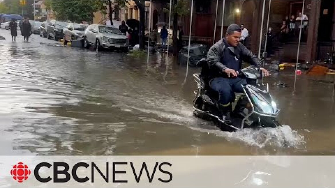 Friday was one of New York's wettest days