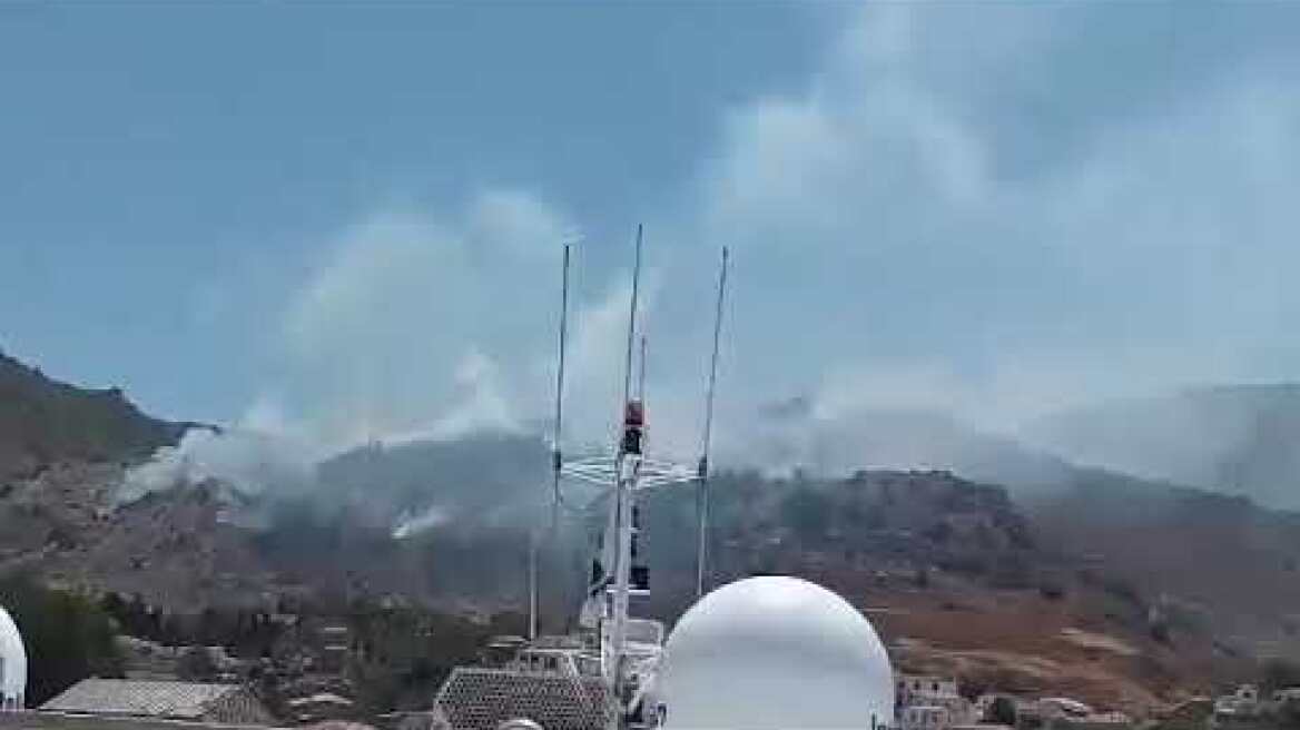 Φωτιά στην Ύδρα