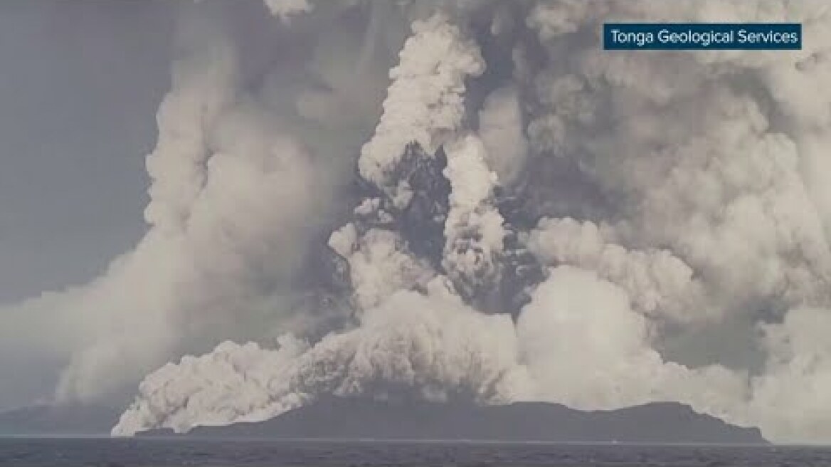 TONGA GOVERNMENT SHARES FIRST UPDATE SINCE VOLCANIC ERUPTION