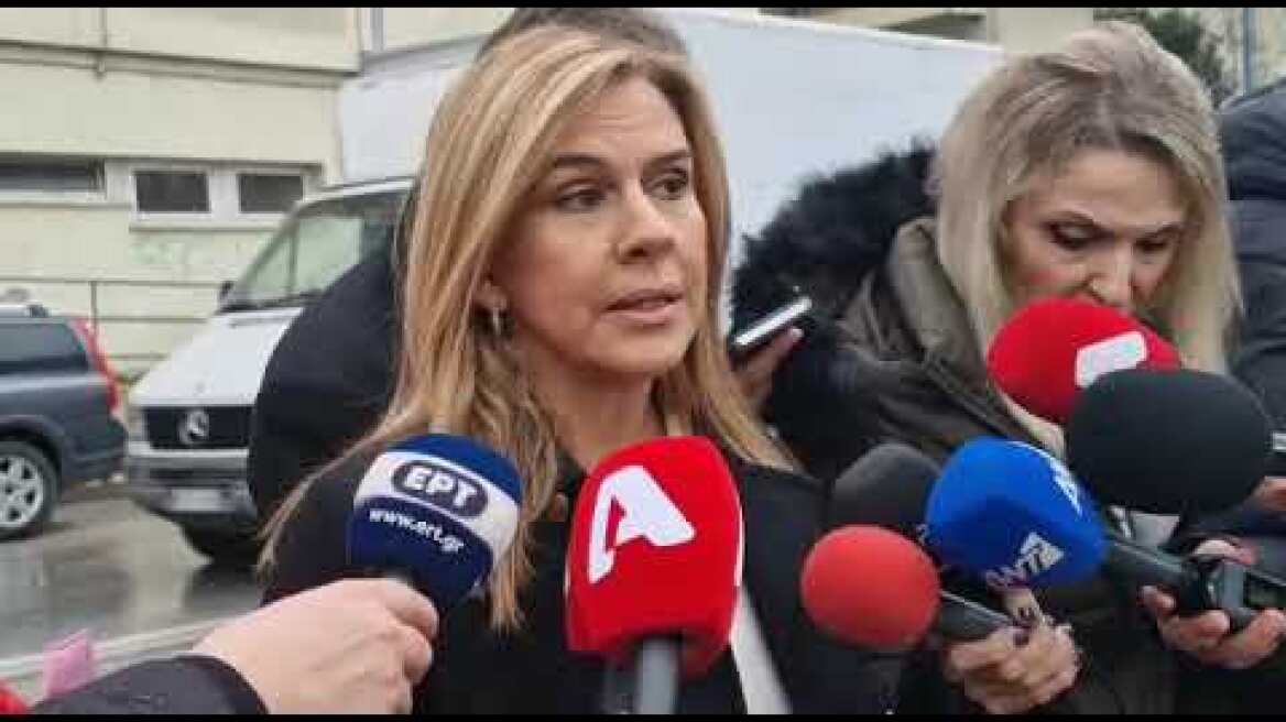 Σύγκρουση τρένων στη Λάρισα: Δηλώσεις Ζωής Ράπτη