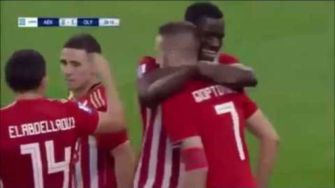ΑΕΚ - Ολυμπιακός 1-1 | Στιγμιότυπα Superleague (7/10/18)