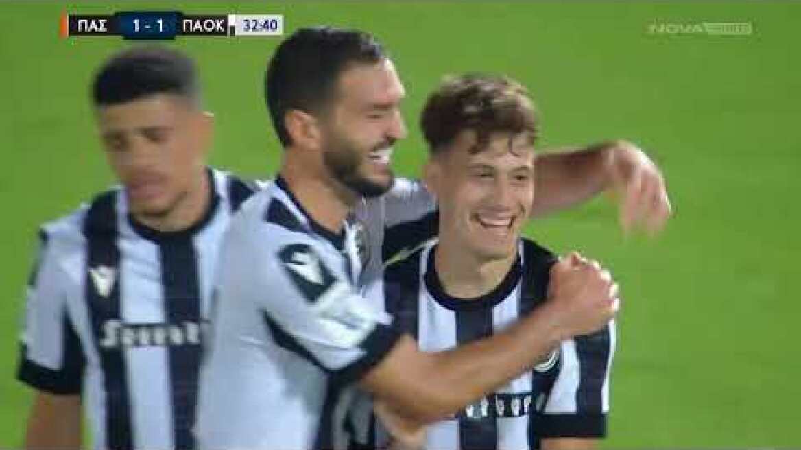 ΠΑΣ Γιάννινα-ΠΑΟΚ: 1-3 (MD 5, 24/09/2023)