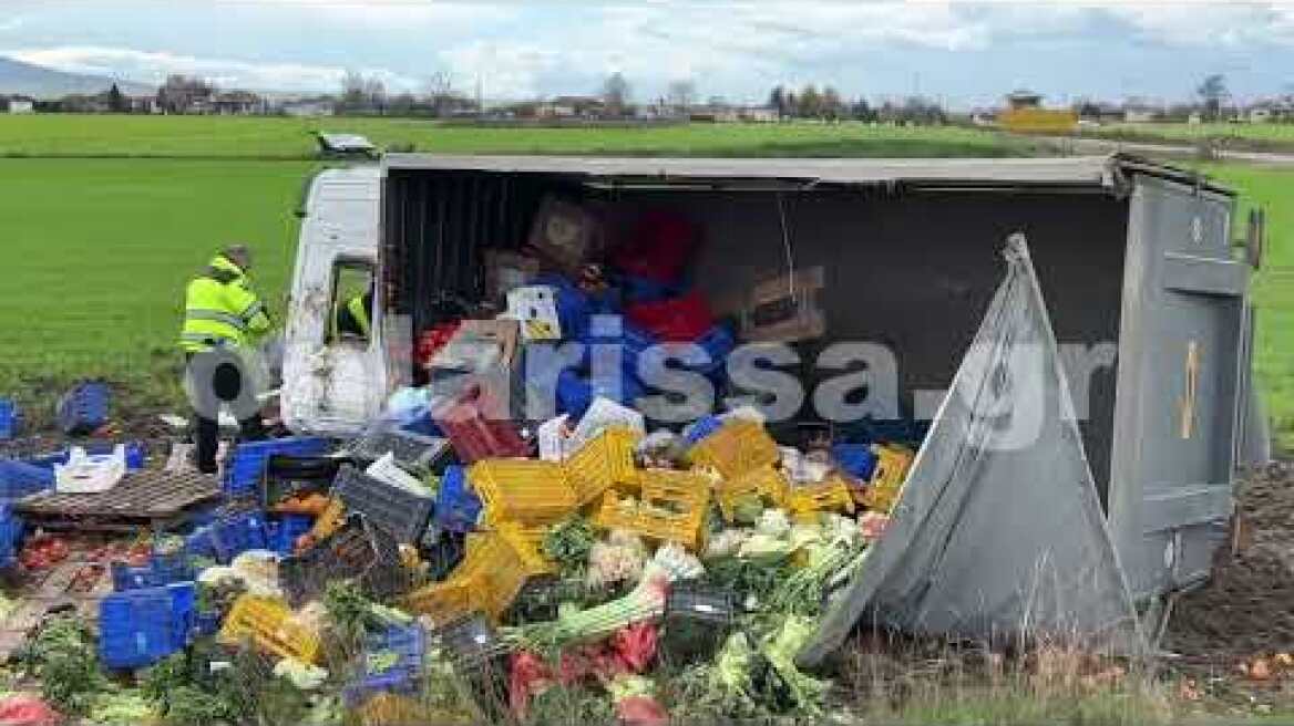 Νεκρός 47χρονος σε τροχαίο με νταλίκα έξω από τη Λάρισα