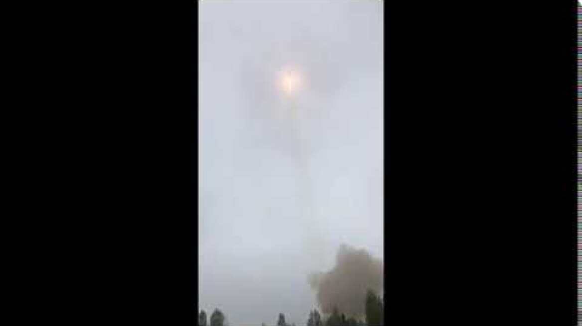 Молния ударила в ракету «Союз» / Lightning struck the Soyuz rocket