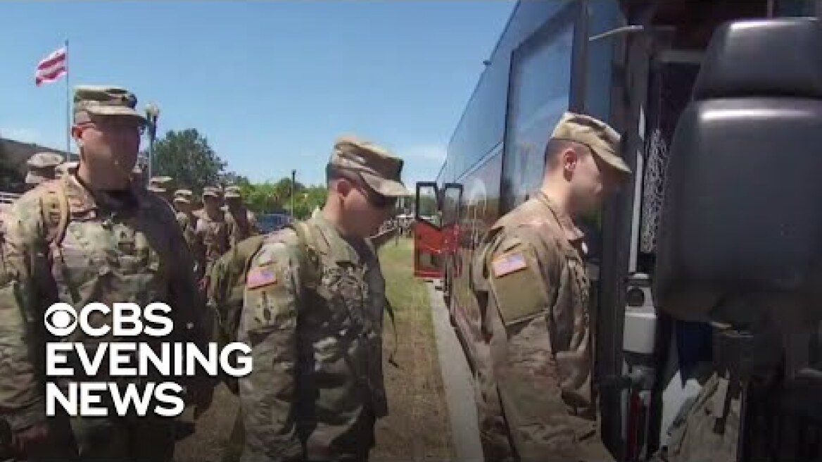Trump says he's ordering the National Guard to withdraw from Washington D.C.