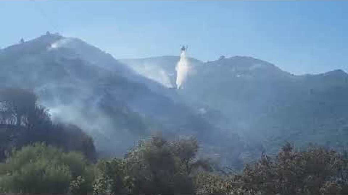 Μεγάλη πυρκαγιά στου Φλόκα Αχαΐας