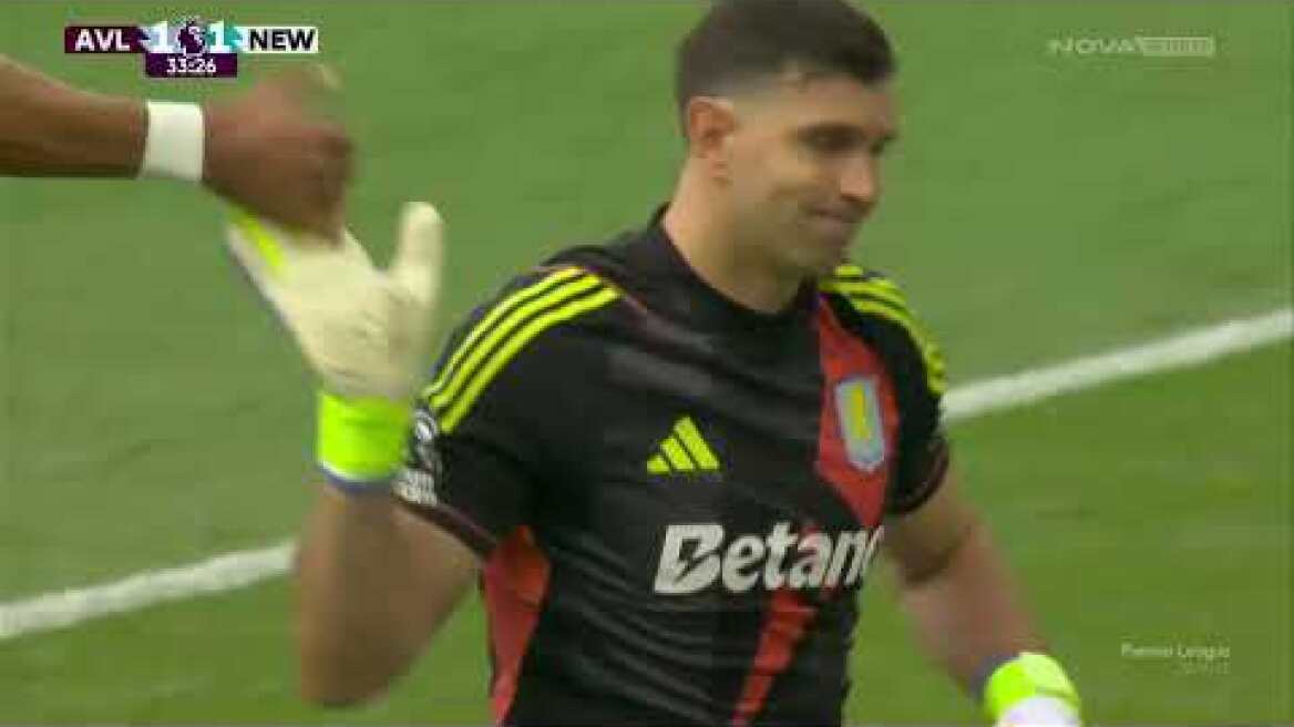 Άστον Βίλα - Νιούκαστλ: 4-1  (MD 33, 19/04/2025)