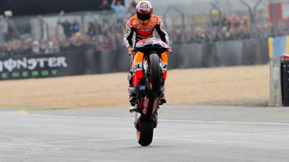 Καρό σημαία για Casey Stoner, σπασμένη κλείδα για Dani Pedrosa