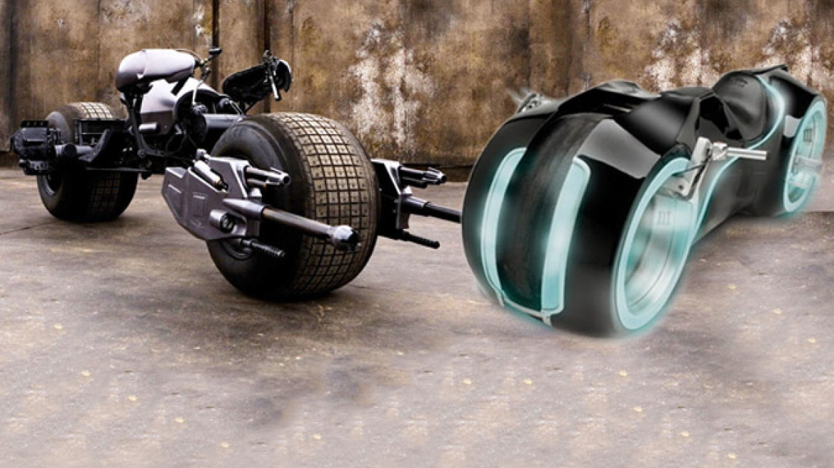 Batpod vs Tron Lightcycle : από το Hollywood στον δρόμο