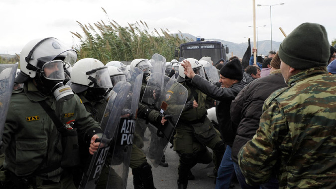 Νέα επεισόδια στο χώρο του ΧΥΤΑ Κερατέας