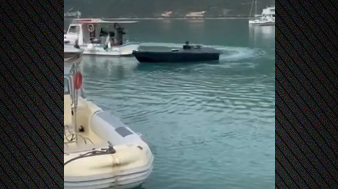 Θρίλερ με το σκάφος drone στη Λευκάδα, ήταν φορτωμένο με εκρηκτικά και το απενεργοποίησαν