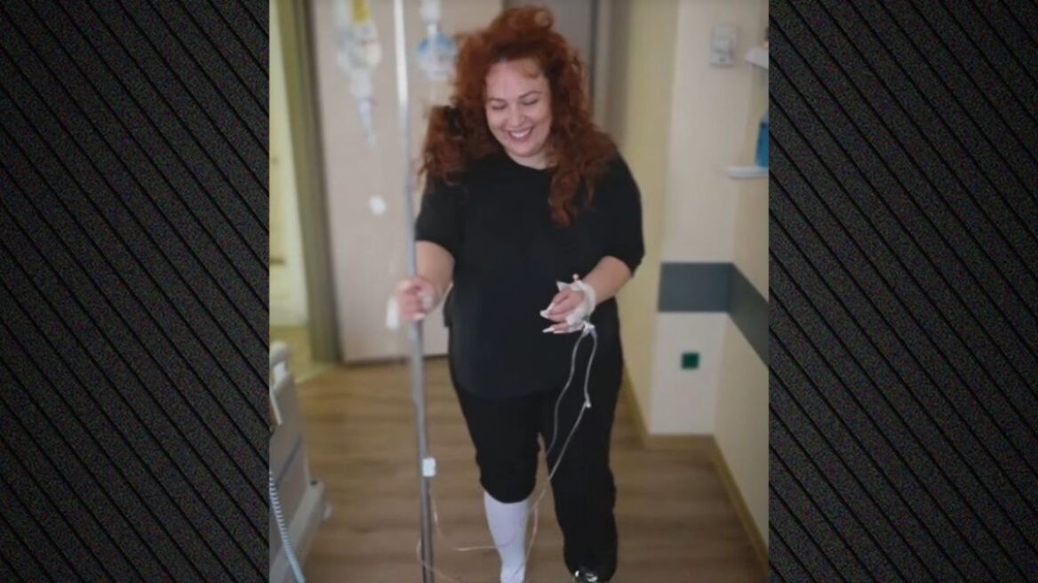 Η Σοφία Κουρτίδου δημοσίευσε νέο βίντεο από το νοσοκομείο μετά την επέμβαση που έκανε