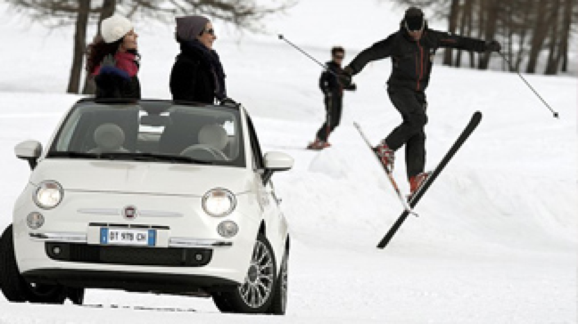 Δοκιμάζουμε το ανοιχτό Fiat 500