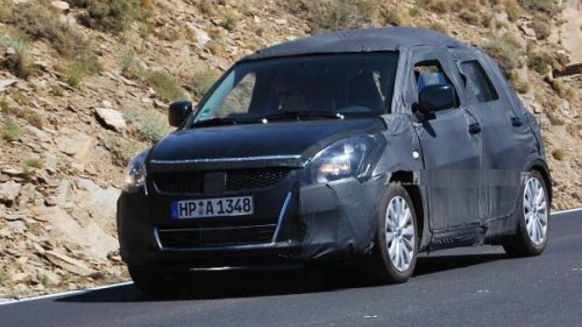 Εθεάθη το ανανεωμένο Suzuki Swift