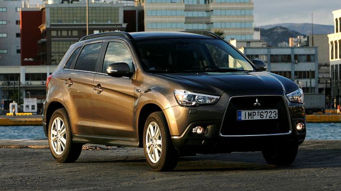 To βενζινοκίνητο Mitsubishi ASX στην Ελλάδα