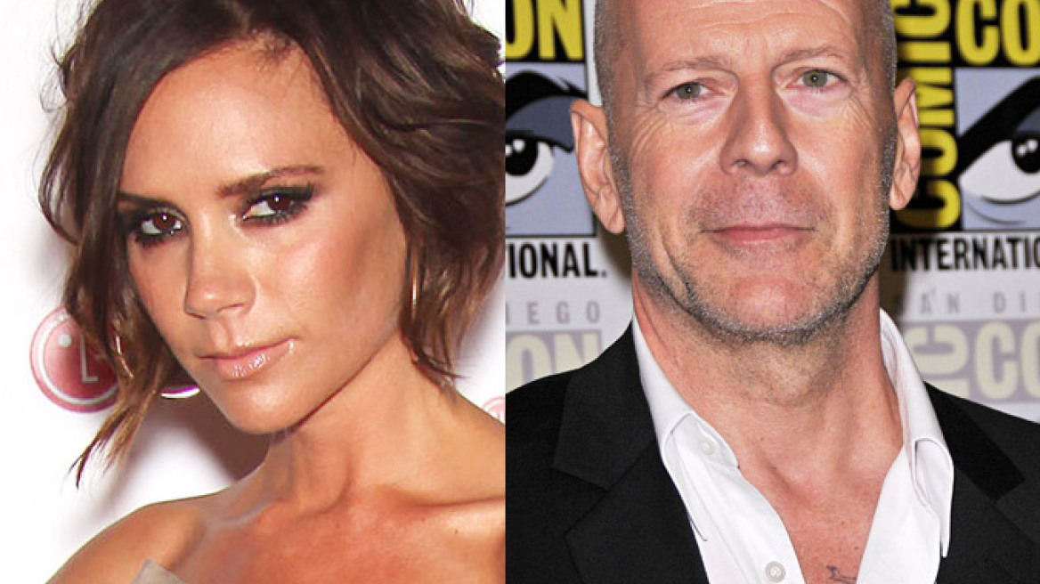 Victoria Beckham  και Bruce Willis έρχονται Ελλάδα!