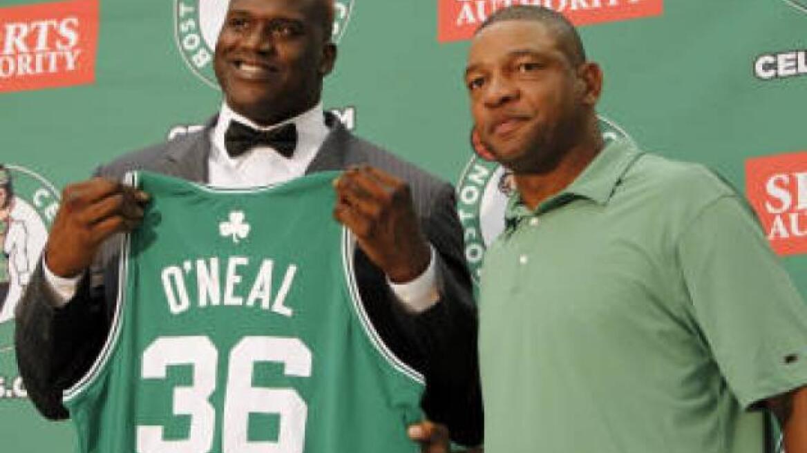 Φόρεσε τα καλά του για τους Celtics ο O'Neal