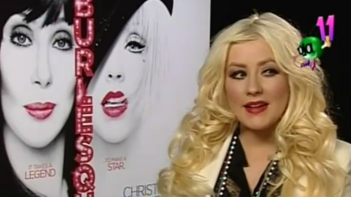 Συνέντευξη της Christina Aguilera στον Τάσο Θεοδωρόπουλο